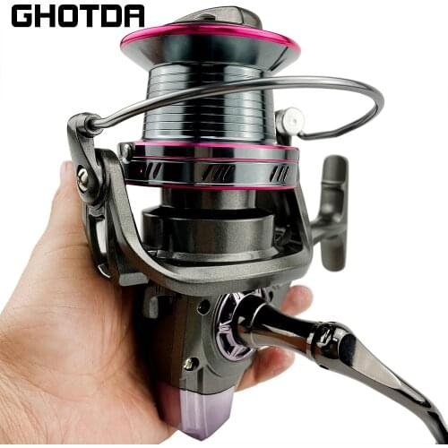 Big Fishing Reel Strong Drag 20-30kg Spinning Reel Carp Carretilha De Pesca Molinete Olta Makaralar Reels Trolling Accesorios