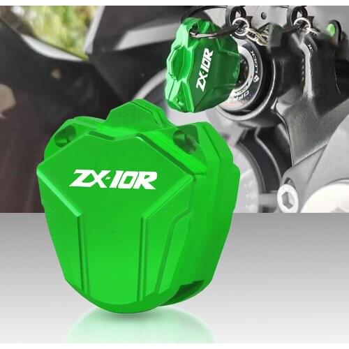 Motorcycle CNC Key Case Key Cover Key Shell (Key Without chip) 2016 For Kawasaki Street Bike NINJA ZX-10R KRT EDITION ZX1000RGFA
