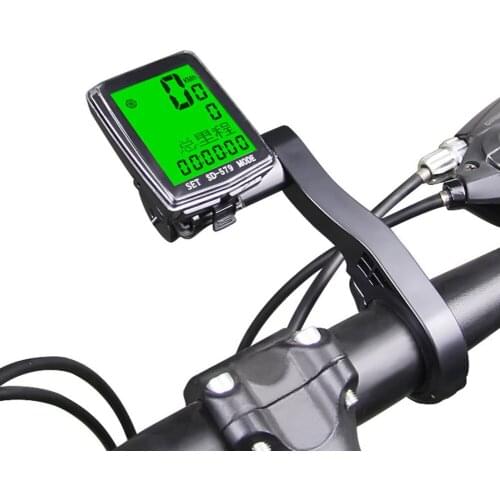 Bicycle Stopwatch Handle Bar Extender Bracket Carbon Tube Extension Bike Holder Riding Frame for for 31.8mm handlebars
