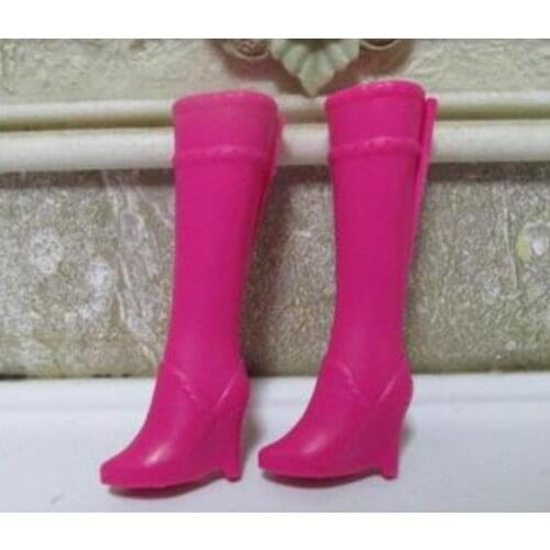 Doll shoes high heel shoes flat shoes boots gifts accessories for barbie dolls Top20
