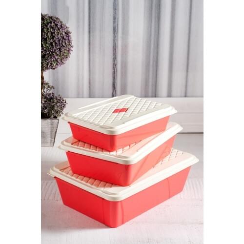 Nefnefhome_Bager Smartlıne Storage Container 4 Set of