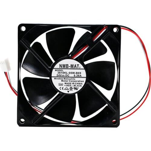 New original 3610KL-05W-B69/B60 9225 24V 0.26A 9CM gale volume inverter cooling fan