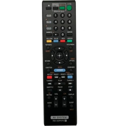 New Remote Control RM-ADP070 for Sony AV System Home Theater System HBD-E280 BDV-E980W HBD-E580 HBDE280 BDVE980W HBDE580 BDVE780