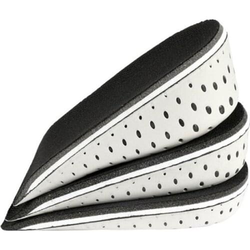 Men Women Memory Foam Increase Height High Half Insoles Shoe Inserts Increased Height Insole Pads 2.3-4.3cm Height