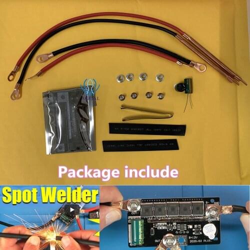 12V Spot Welder DIY Portable Battery Storage Spot Welding Machine PCB Circuit Board Welding Equipment for 18650 26650 32650 12V
