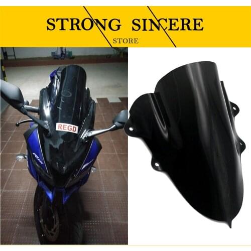For YAMAHA YZF R15 V3 V3.0 VVA 2017 2018 2019 Motorcycle Windscreens Visor Viser Wind Deflectors Motorbike Windshield