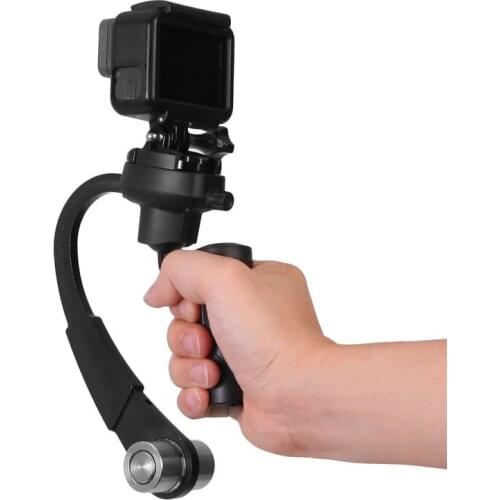 3-Axis Inertia Gyro Mini Handheld Camera Stabilizer Steady Supports for GoPro Hero 8 7 6 5 4 Session Sjcam Sj8 M10 Yi 4K Eken
