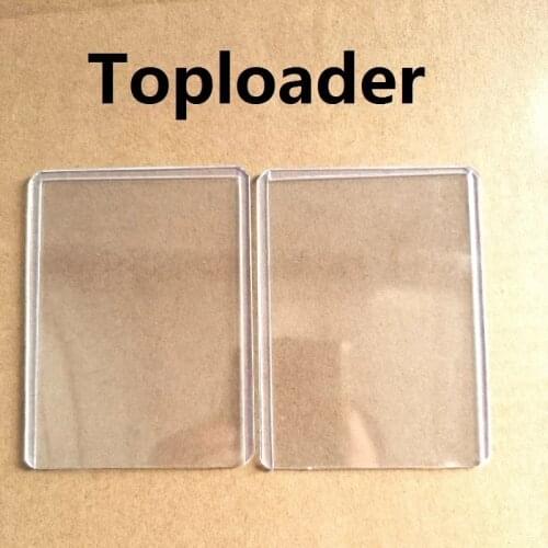 35pt 25count/pack toploader 3"X4" board game cards protector Gaming trading card holder case for Football Basketball Sport cards