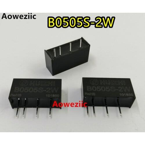 Aoweziic 2Pcs B0505S-2W B0505S B0505 B0505S-2WR2 B0505S-2W 2W DC-DC Isolated Power Supply SIP-4