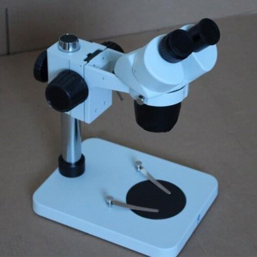 Binocular Stereo Microscope LED Lab Compound Microscope With Top And Bottom Lights