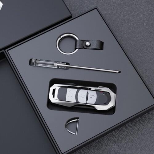 Zinc Alloy Car Key Cover Case Fob keychain for Mazda 2 3 5 6 2017 CX-4 CX-5 CX-7 CX-9 CX-3 CX 5 Accessories oncella key chain