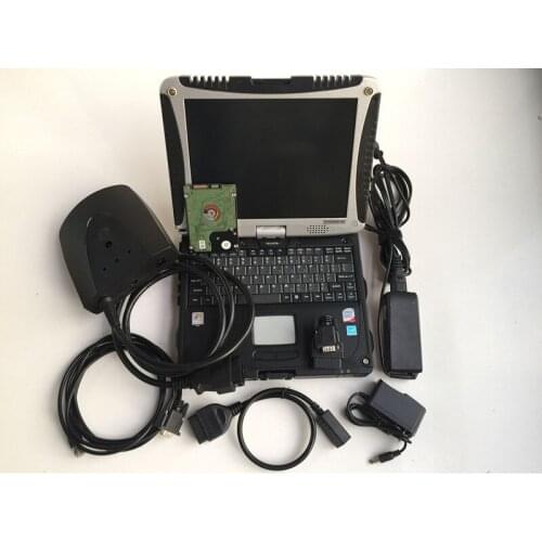 For Honda HDS HIM COM Newest Version Until 2020 Year OBD2 Scanner For Honda Diagnostic Tool with CF-19 Laptop 4G Used
