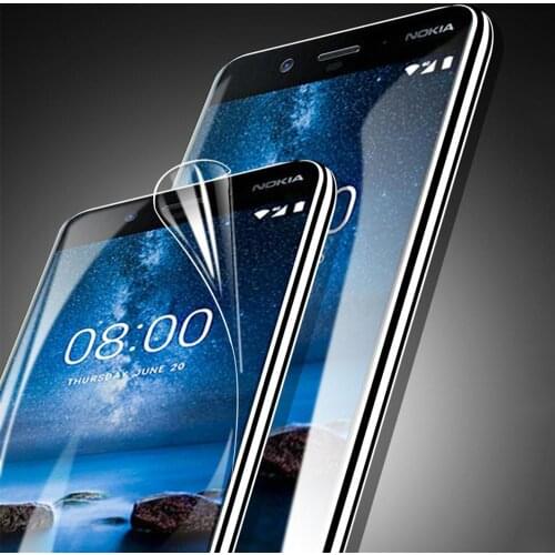 New Full Cover Soft Hydrogel Front Film For Nokia 6 6.1 7.1 7 Plus 8 7.2 Scriocco 9 X5 5.1 3 3.1 Nano Screen Protector Not Glass