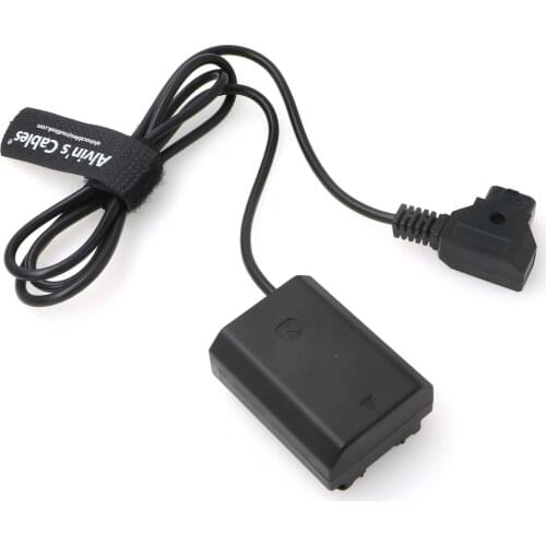 Alvins Cables NP-FZ100 Dummy-Battery to Dtap Power Cable for Sony A7III A7R A9 ILCE-9 Digital Camera Alvins Cables