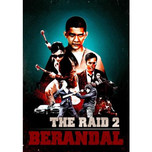 THE RAID 2 BERANDAL MOVIE Photo Art Film Print Silk Poster for Your Home Wall Decor 24x36inch