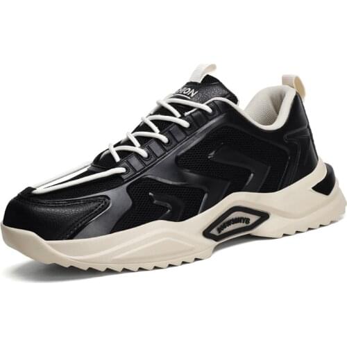 Men Casual Shoes New Mesh Breathable Lace Up Male Running Shoes Men Non Slip Zapatillas Hombre Lightweight Sports Mens Sneaker