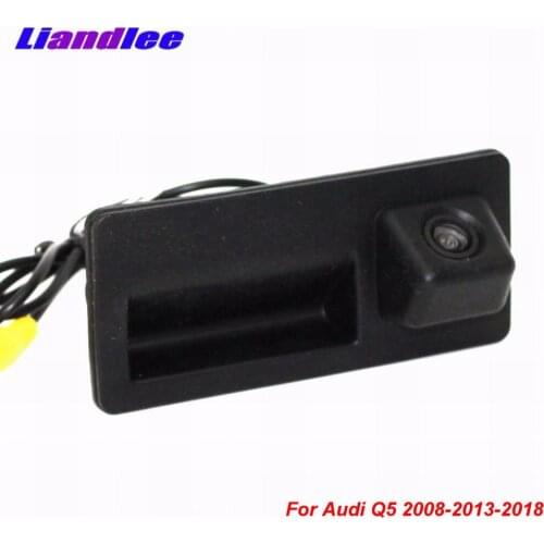 Liandlee For Audi Q5 2008-2013-2018 Car Reversing Parking Camera AUTO CAM / Trunk Handle Integrated HD CCD