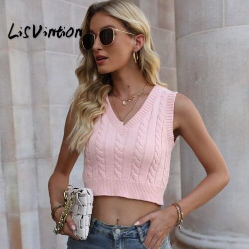 LisVintion Women's Cropped Tank Tops