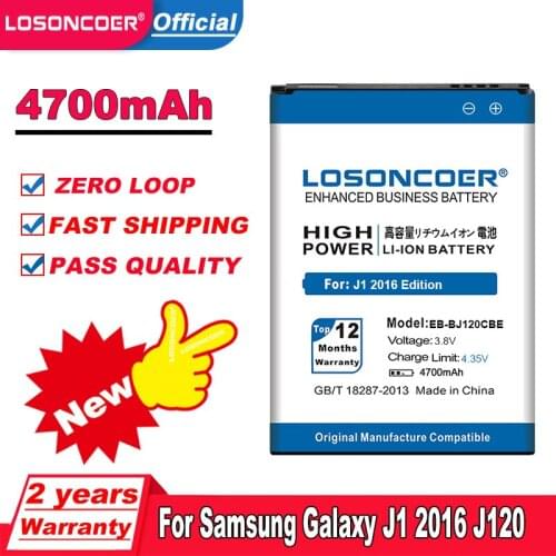 Аккумуляторы для телефонов Samsung Galaxy J1 2016 LOSONCOER China At AliExpress