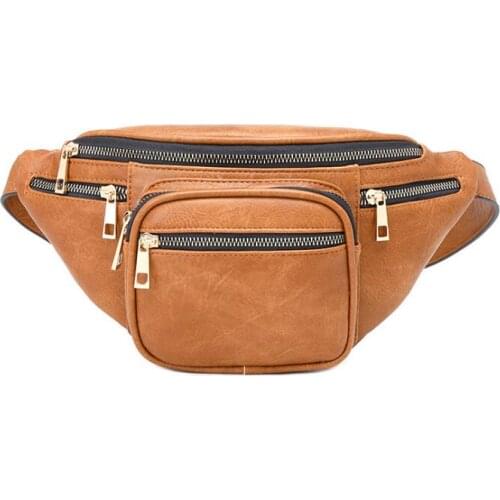 2021 New Casual Waist Bags For Women Fanny Pack Female Waist Pack Belt Waist Bag