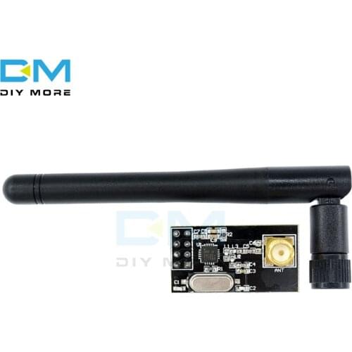 NRF24L01 + Wireless Transceiver Module + SMA Antenna For Arduino Wireless Transceiver Communication Module 1100 Meter DC 3.3V