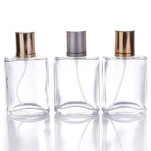 30ml Empty Crystal Glass Spray Perfume Bottle Perfume Atomizer Thick Glass Spray Container LX5283