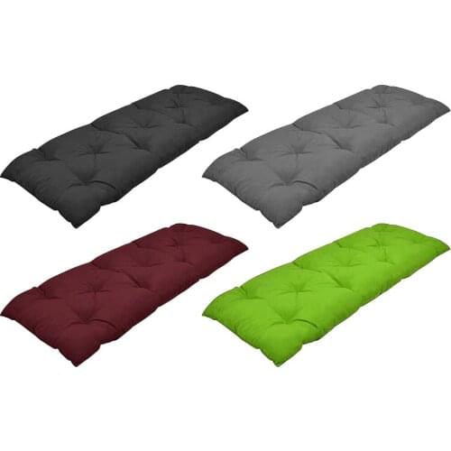 Garden Lounger Furniture Patio Bench Cushion Swing Soft Cushion Rectangular Pad for Lounger Chair Outdoor Home Seat Tatami Mat