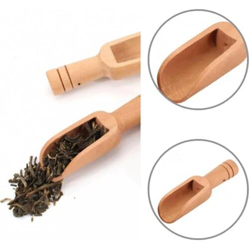 Fine Workmanship Lightweight Flour Spoon Wooden Handle Kitchen Accessories for Kitchen