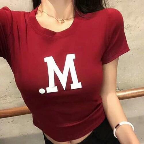 Wenfly Women's Cropped T-shirts