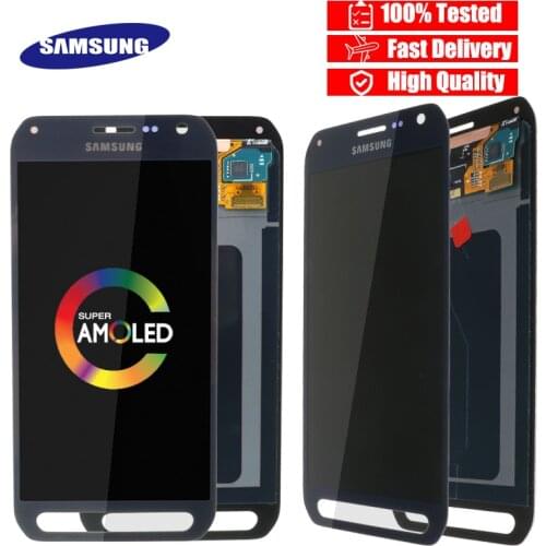 Super AMOLED 5.1'' LCD Display For Samsung Galaxy S6 Active G890 G890A LCD With Touch Screen Digitizer Replacement Parts