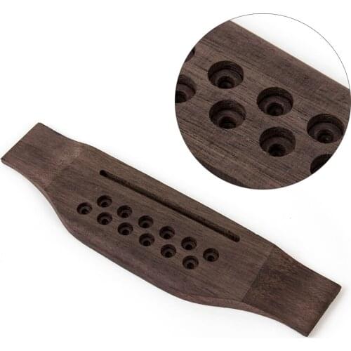 12 String Acoustic Guitar Bridge Guitar Parts&Accessories Rosewood Oversized