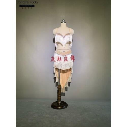 2020 Belly Dance Performance Costume Original Xie Muhu Teacher Tassel Style Inspiration Fusion Exercise Clothes