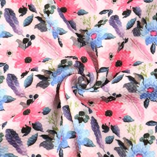 20*33cm Flower Bullet Jacquard Twill Bubble Knit Fabric Sewing Quilting Fabrics Quality for Needlework Liverpool Fabric,c10420
