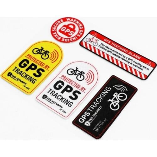 Car Styling Vinyl Sticker GPS Tracker Motorcycle Helmet Race Bicycle Cover Decal