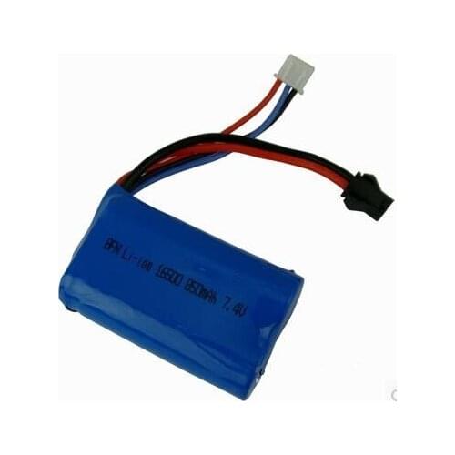 Free shipping 1pcs 7.4v 16500 850mAh lithium battery rechargeable battery