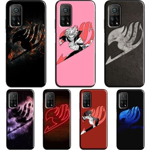 Fairy Tail Logo For POCO M3 Pro F3 X3 NFC Case For Xiaomi Mi Note 10 Lite A3 9T 10T Pro Mi 11 Lite Coque