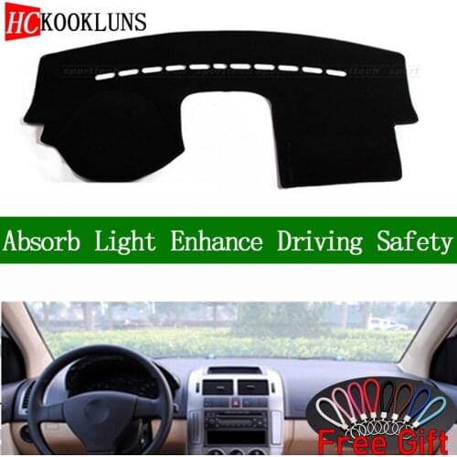 For Volkswagen polo 2002 2003 2004-2010 Dashboard Cover Sun Shade Non-slip Dash Mat Pad Carpet Car Stickers Interior Accessories