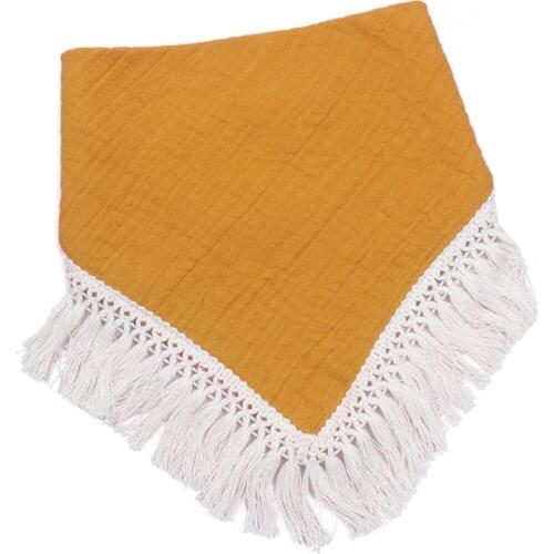 Cotton Gauze Baby Bibs Adjustable Triangle Newborns Saliva Towel Toddler Baby Boys Bib Burp Cloth Scarf Baby Shower Gifts