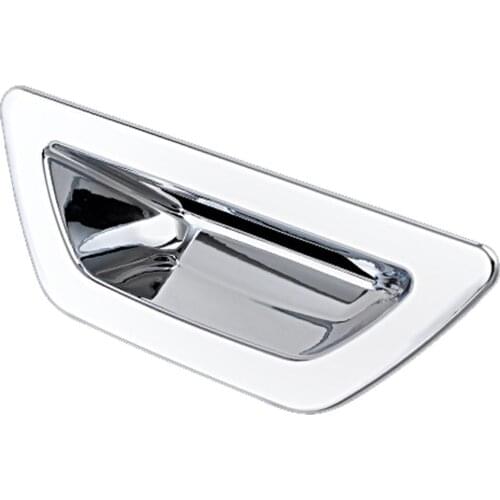 Chrome Rear Trunk Door Handle Cup Bowl Cover Trim fit for 2014 2015 2016 Nissan X-Trail T32 Rogue