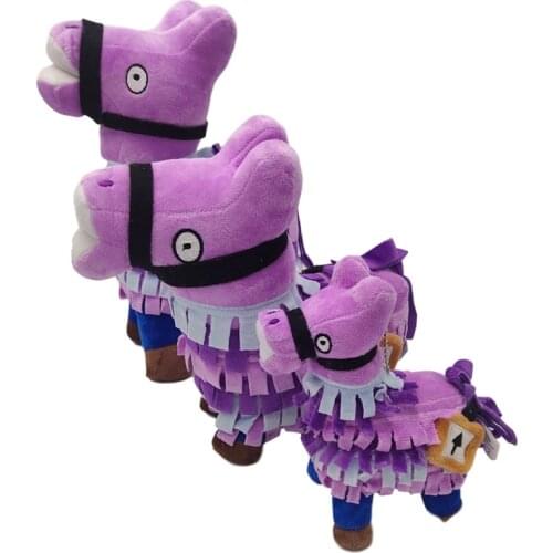 Fortnites Game Plush Toy Troll Stash Llama Alpaca Rainbow Horse Stash Stuffed Toys Battle Royale Kids Birthday Christmas Gift