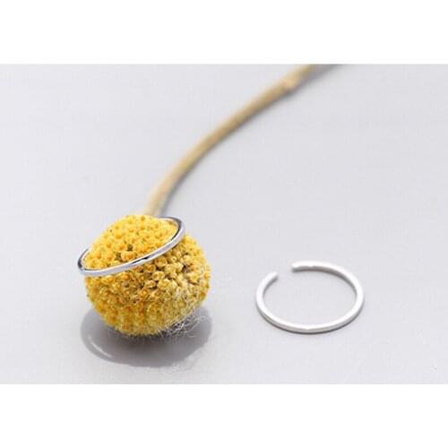 MENGYI 2020 New Fashion Simple Couple Ring Adjustable Size Ring Valentines Day Gift Men And Women Daily Jewelry