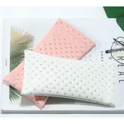 Fashion Sunglasses Bag Pu Leather Glass Case Pouch Simple Eyewear Mobile Phone Wallet Portable Storage Case Sunglasses Bag