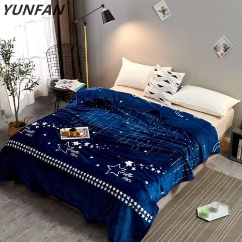 Cartoon star blankets quilts twin full queen luxury blankets fashion soft Throw Flannel blankets on Bed/car/sofa kids blankets