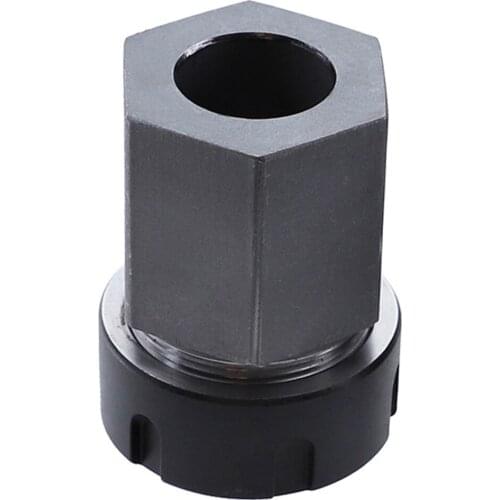 Mouse ER32 Collet Block Polygon Conversion Set Chuck Seat Holder Black For CNC Lathe Engraving Machine Drive Hexagon Allen Key