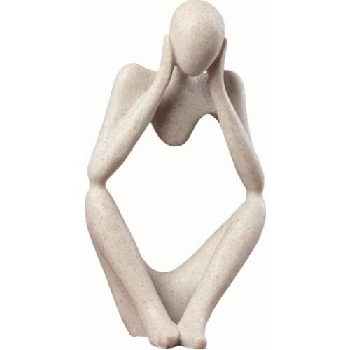 Thinkers Car Decoration Car Ornaments Interior Dashboard Decoration Birthday Gift Creative Home Decoration scenes Ornemant