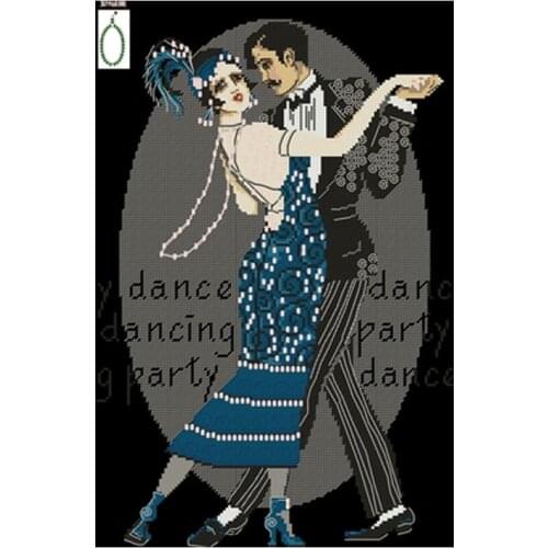 Once in Chicago patterns Counted Cross Stitch 11CT 14CT DIY Chinese Cross Stitch Kit Embroidery Needlework Sets home decor