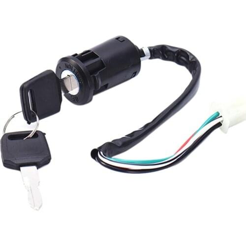 Motorcycle Ignition Switch Key Starters MTB Cylinder Ignition Switch for Suzuki Dirt Bike Quad Motorcycle Keys