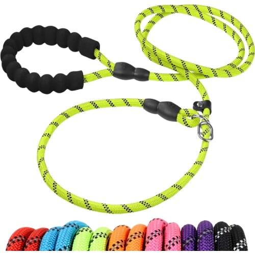 Dog Slip Leash Rope - Reflective Training Leads for Small Medium Large Dogs 6ft Long Training Leash for Large Dogs