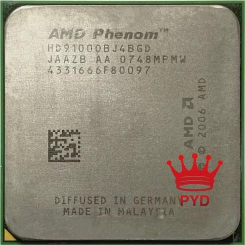 AMD CPU Phenom X4 9100 processor 1.8G/AM2+/ 940 Pin /Quad-CORE / 2MB L3 Cache Free Shipping
