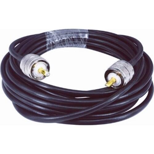 RF Coaxial Cable UHF Male to Male Connector UHF PL259 Male to UHF Male PL259 RG58 Pigtail Cable